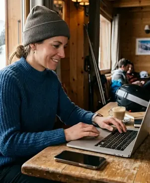 Online ski booking: how does it save you time at the resort?