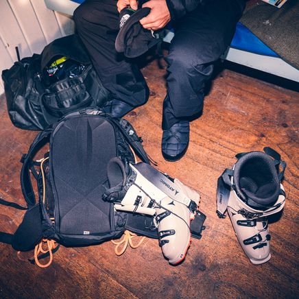 Checklist de son sac avant de partir skier afin de rien oublier.